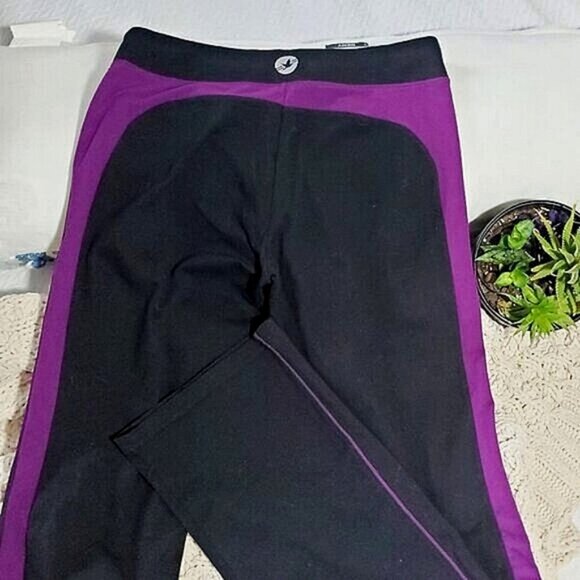 Vintage Y2K AERIE The "Workout Pant" Classic Single Stripe Bootcut Jogger - Picture 10 of 16